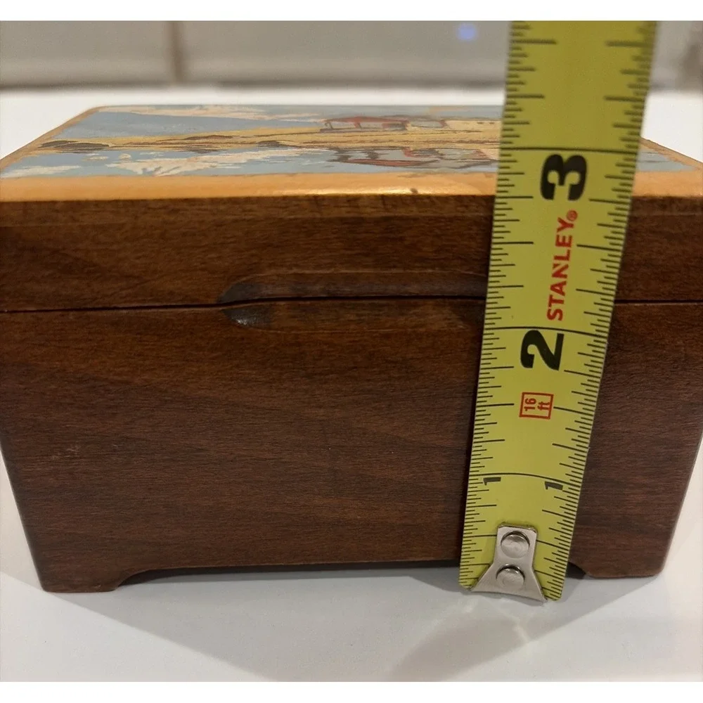 Reuge Sainte Croix Swiss Music Box Lucky Day 2 Tune La Paloma Carnaval of Venice